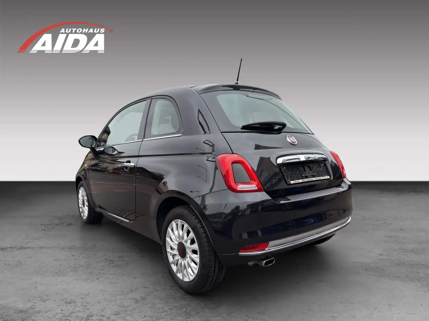 Fiat 500 1.2  Lounge Zwart - 2