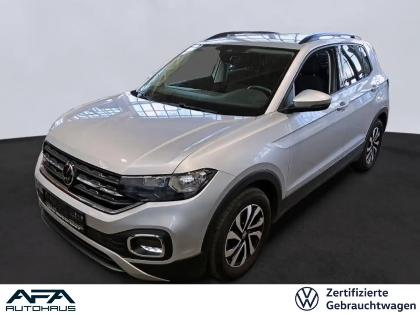 Volkswagen T-Cross 1.0 TSI ACTIVE DSG App-Connect*PDC+*SHZ Silber - 1