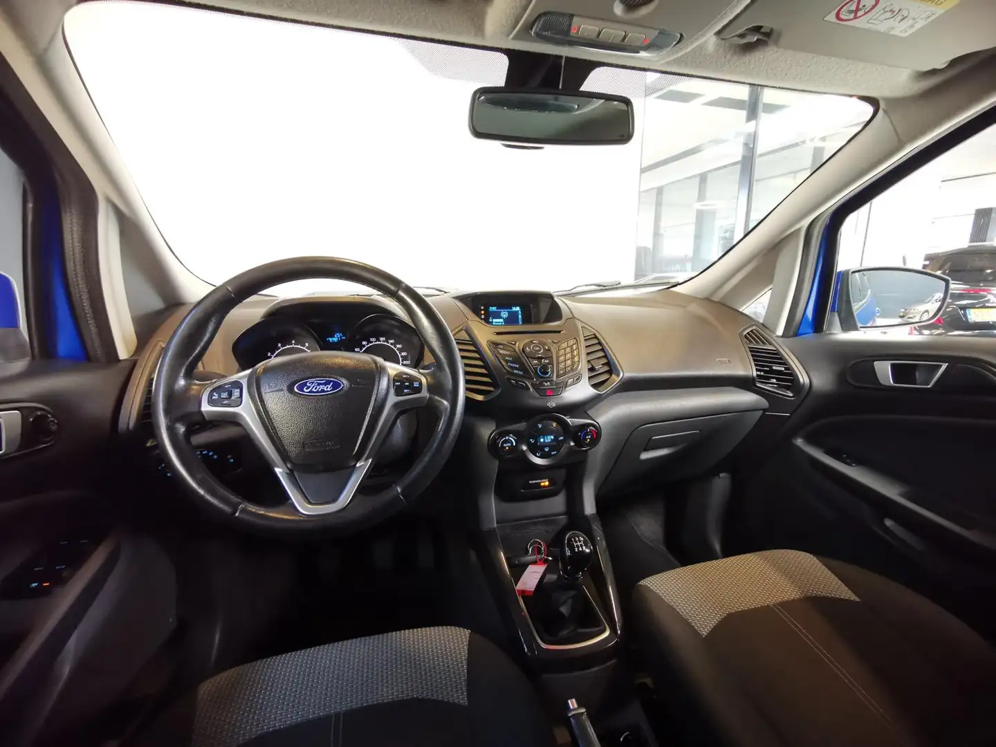Ford EcoSport 1.0 EcoBoost Titanium | AIRCO | CRUISE | TREKHAAK Bleu - 2