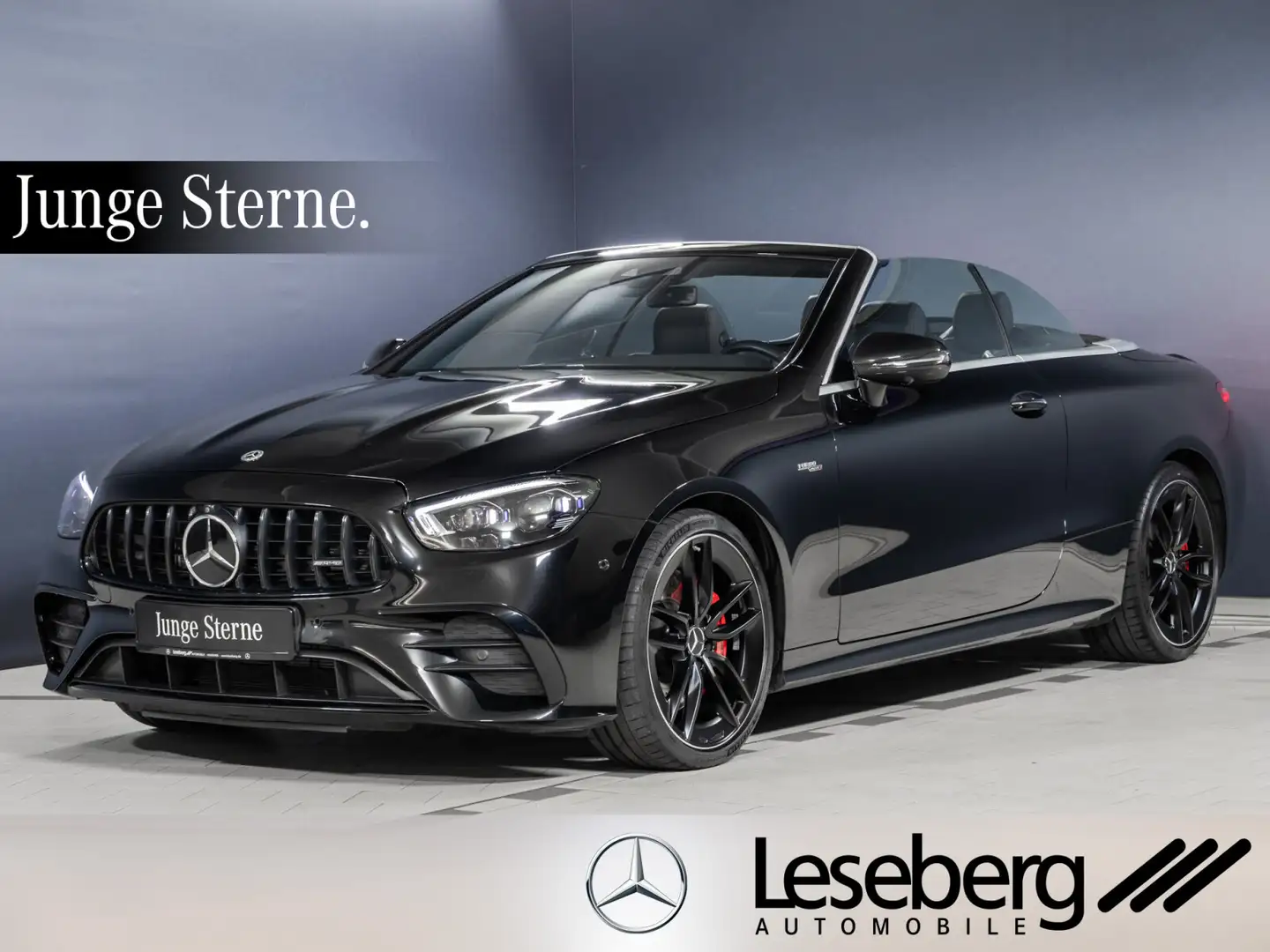 Mercedes-Benz E 53 AMG Mercedes-AMG E 53 4M+ Cabrio Multibeam/360°/DAB+ Negro - 1