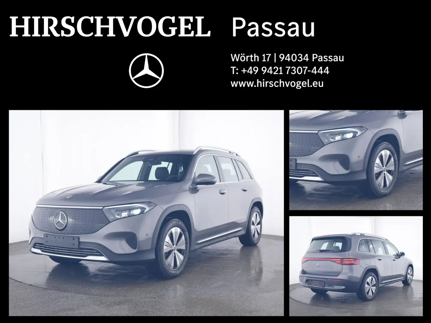 Mercedes-Benz EQB 350 4M Progressive+MBUX+Navi-Pr.+LED+Kam+PDC Grau - 1
