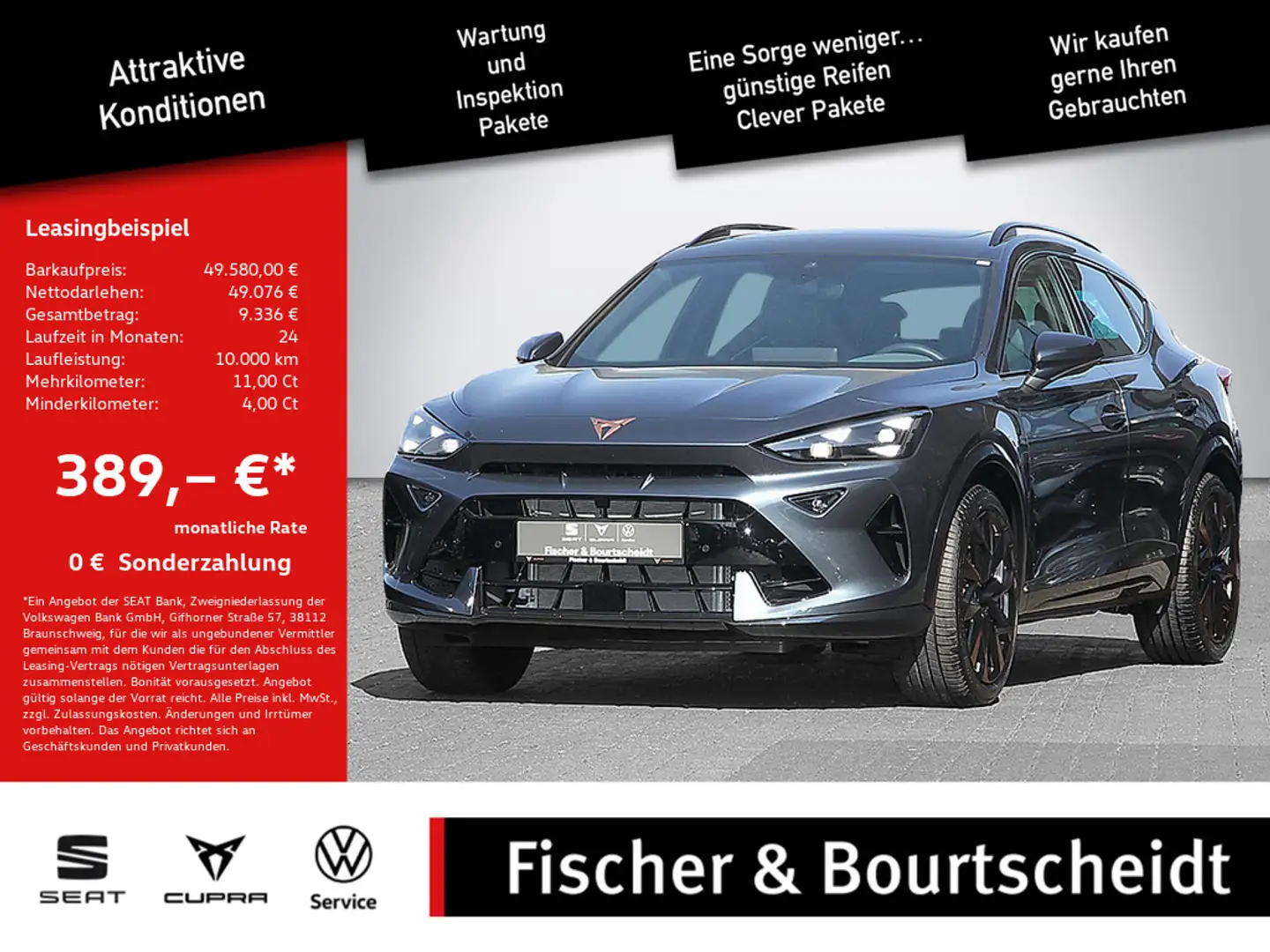 CUPRA Formentor 2.0 TSI 4Drive VZ Extreme EXTREME A Gris - 1
