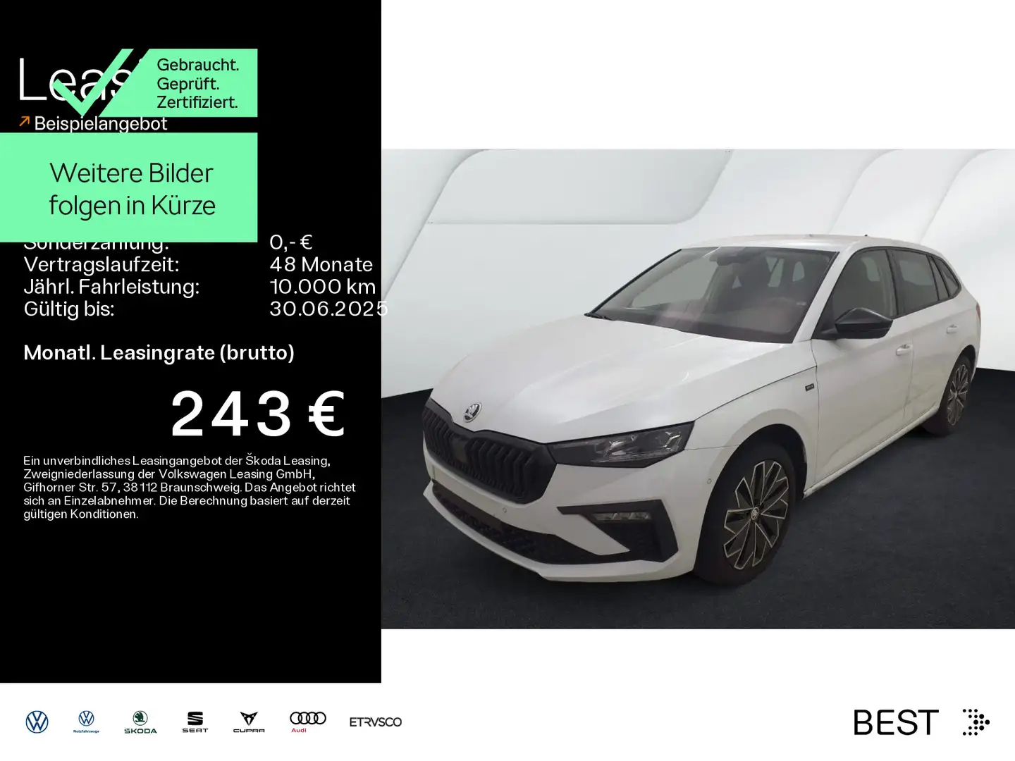 Skoda Scala 1.0 TSI DSG Drive*AHK*KAMERA*VIRTUAL*NAVI Weiß - 1