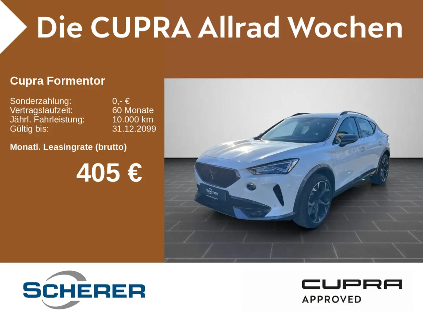 CUPRA Formentor VZ 2.0 TSI DSG 4Drive NAVI SHZ VOLL LE Weiß - 1