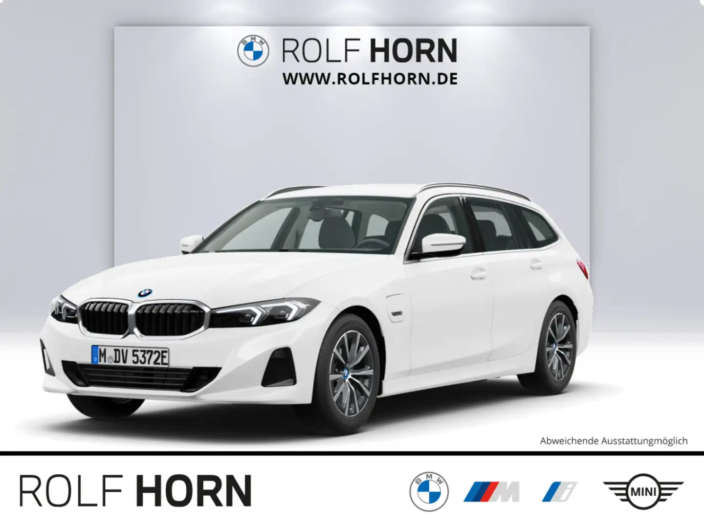 BMW 320 e Touring Autom Navi Klima Shitzhzg PDC 17" Weiß - 1