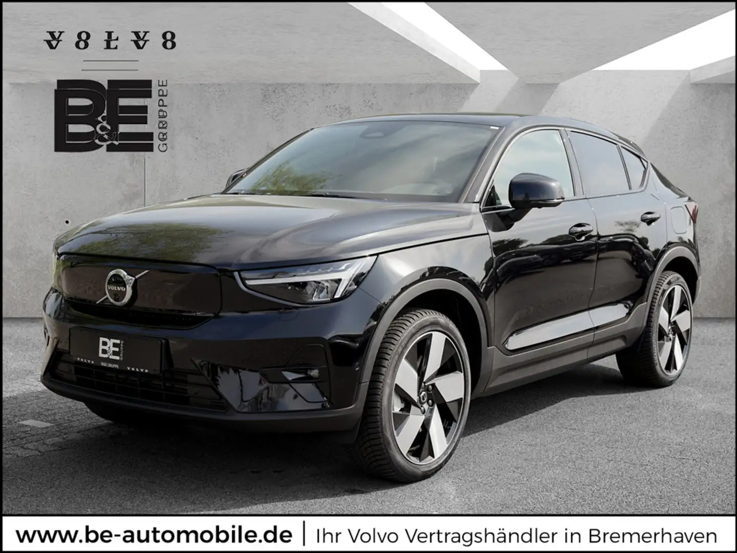 Volvo C40 Ultimate Recharge Pure Electric AWD H/K Schwarz - 1