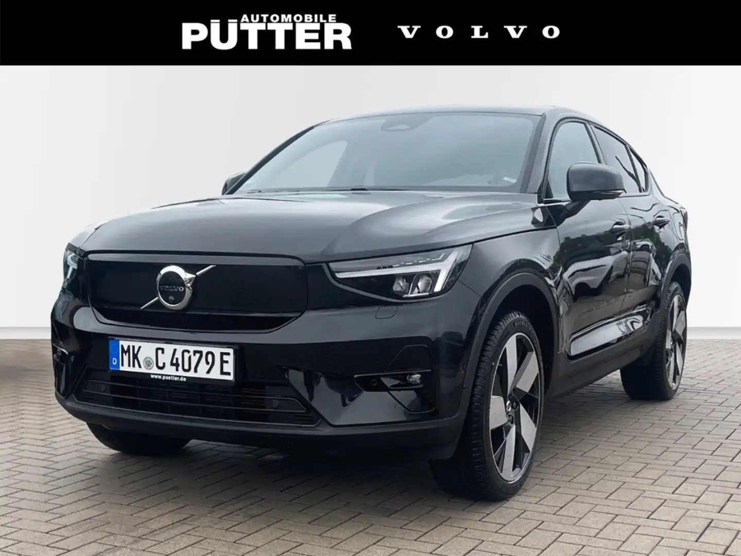 Volvo C40 Recharge Pure Electric Twin AWD Ultimate 20'' AHK Zwart - 1