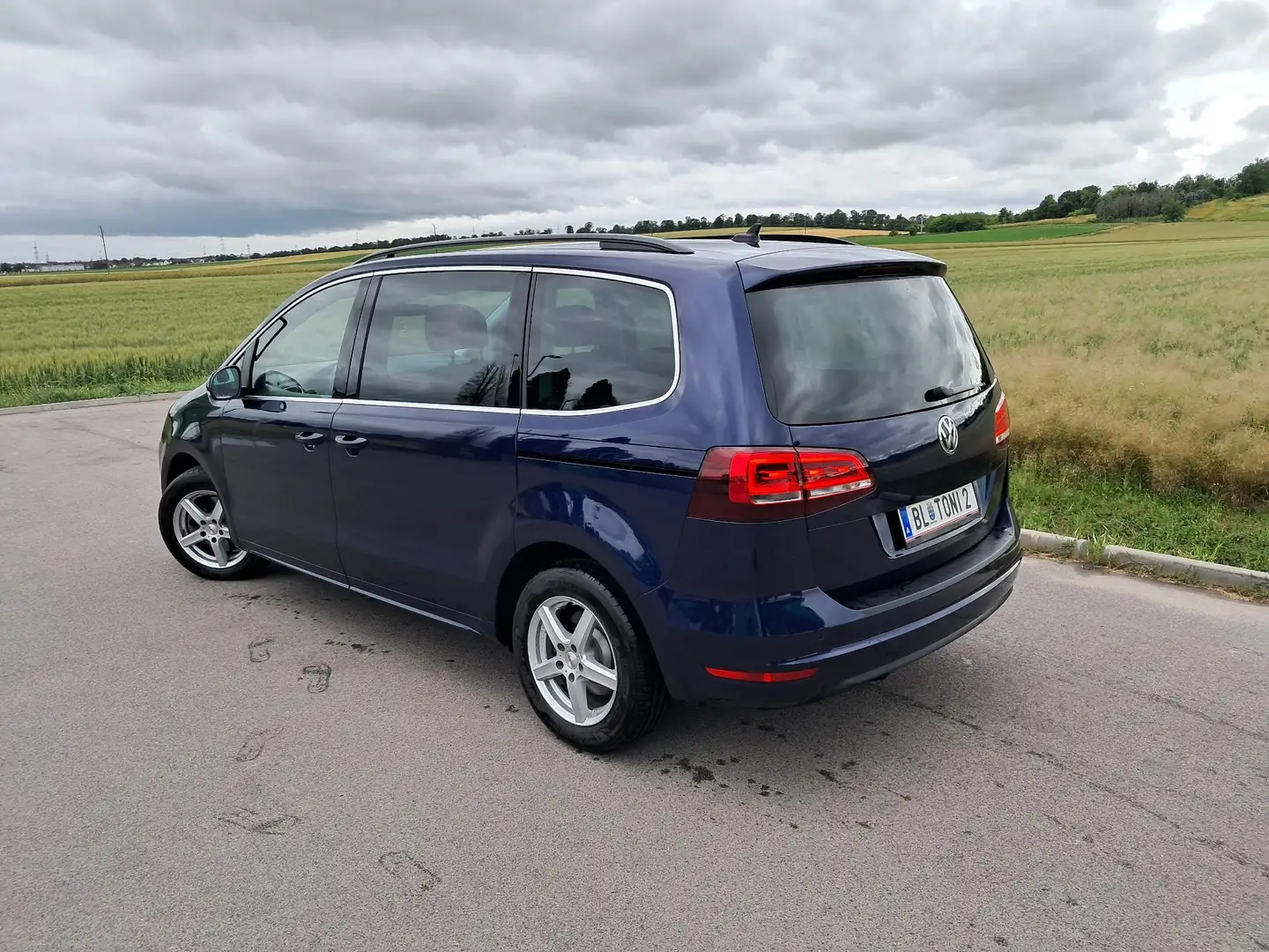 Volkswagen Sharan Sharan Comfortline SCR 2,0 TDI 7 SitzeComfortline Blau - 2