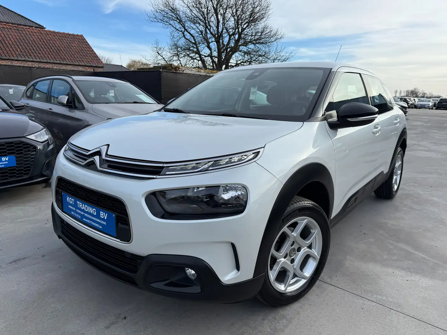 Citroen C4 Cactus 1.2i 110PK NAVIGATIE CARPLAY PDC BLUETOOTH LED AC Blanc - 1