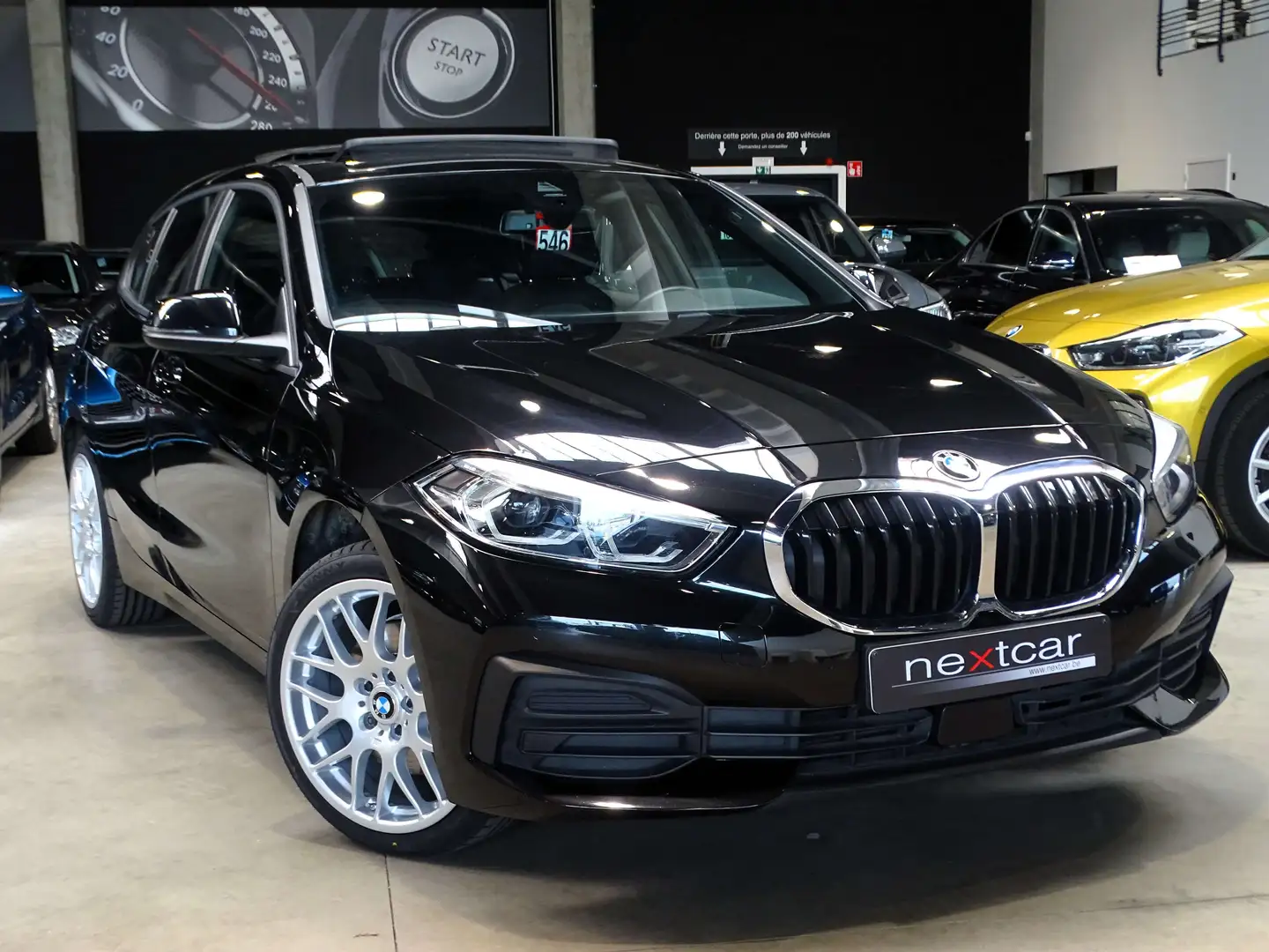 BMW 116 d Hatch New *LED-NAVI PRO-CRUISE-PANO-EURO6d* Noir - 2