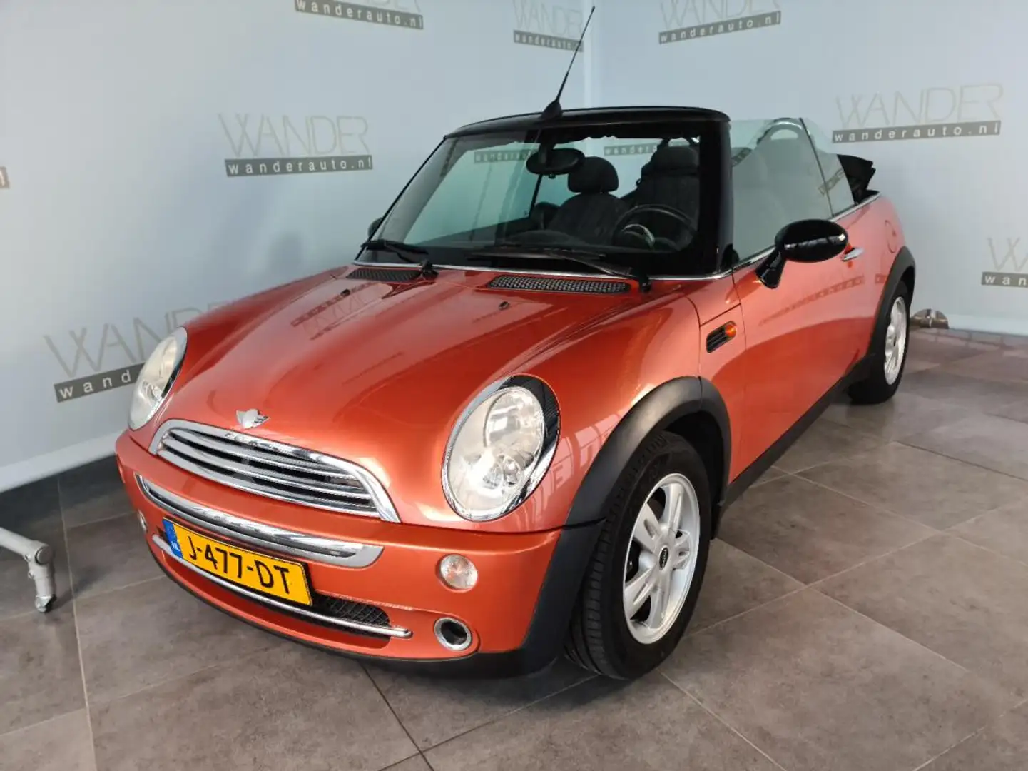 MINI Cabrio 1.6 One*Airco*Elektrische ramen* Naranja - 2