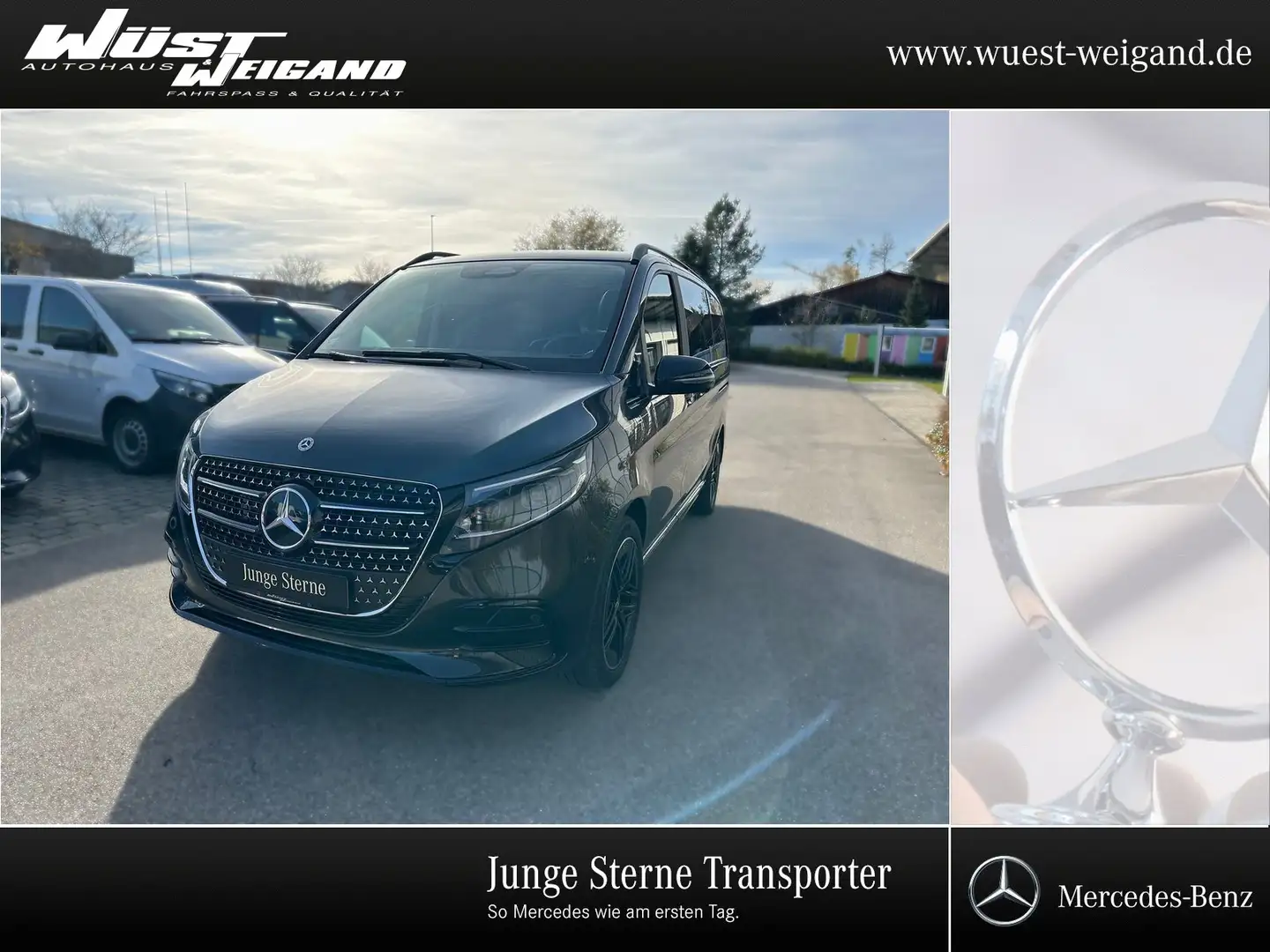 Mercedes-Benz V 250 d 4MATIC Pano+ Lang+AMG Line+AHK+LED+ Grau - 1