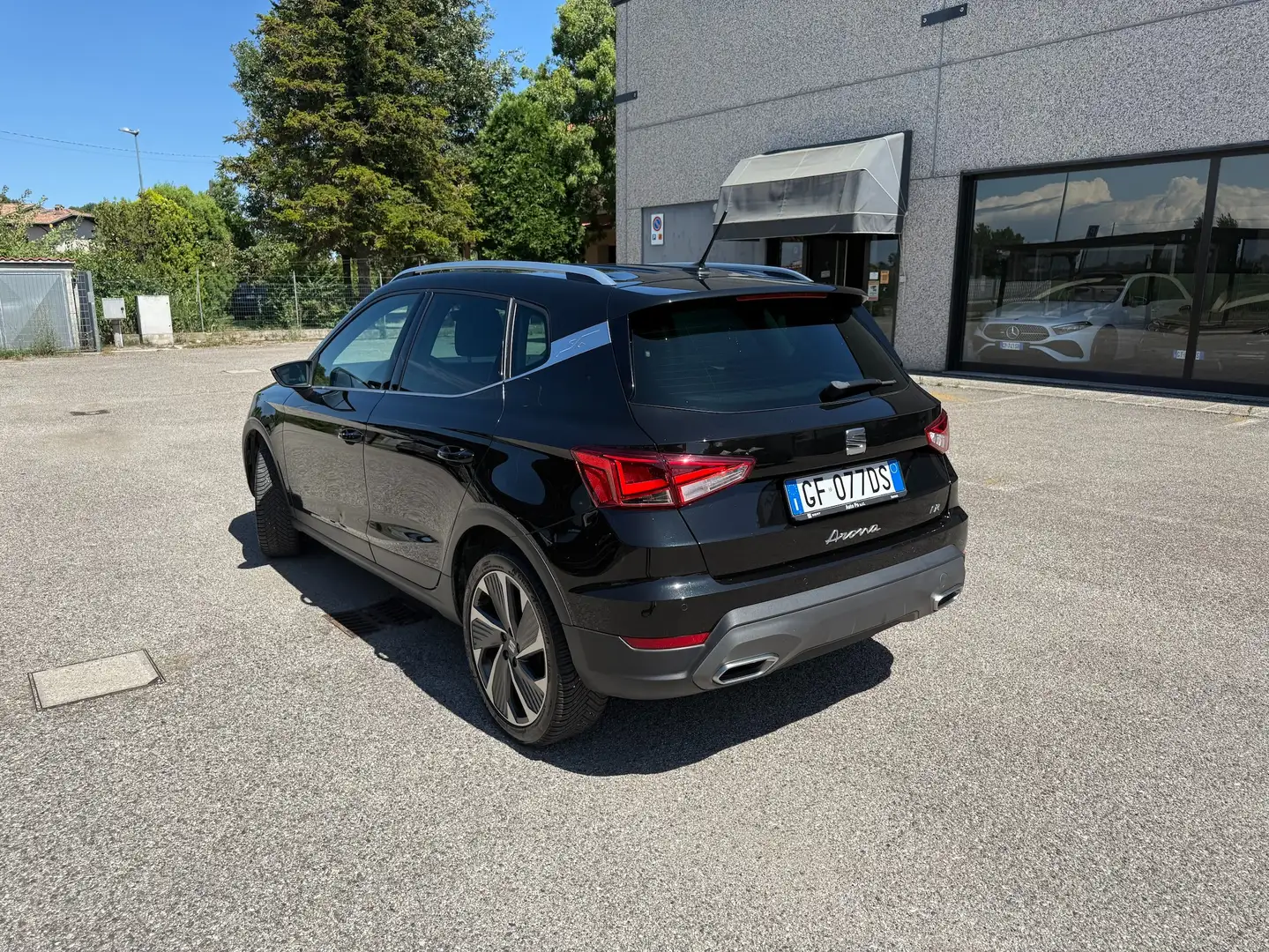 SEAT Arona 2022 1.0 tgi FR 90cv UniProprietario Neopatentato Nero - 2