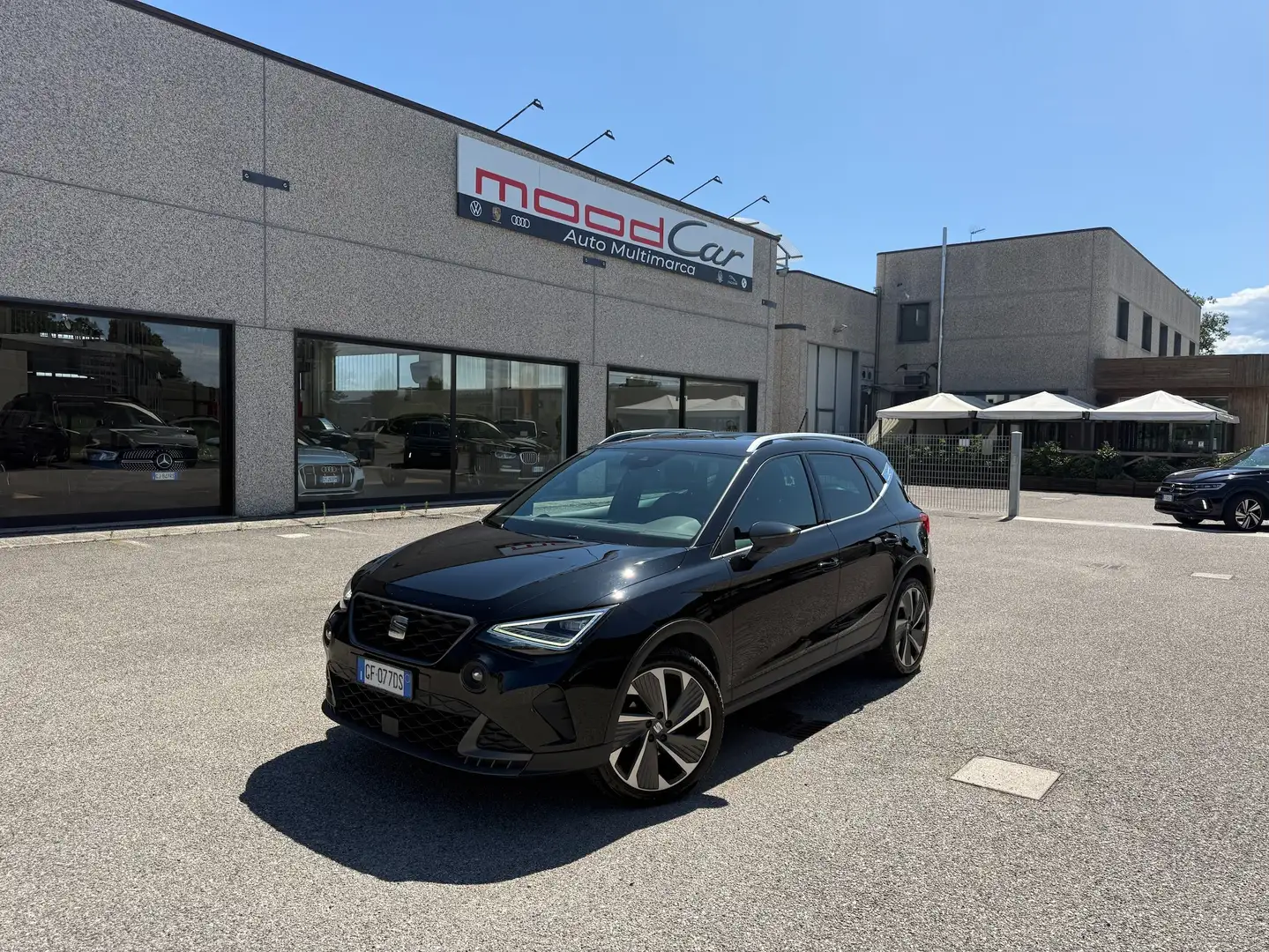 SEAT Arona 2022 1.0 tgi FR 90cv UniProprietario Neopatentato Nero - 1