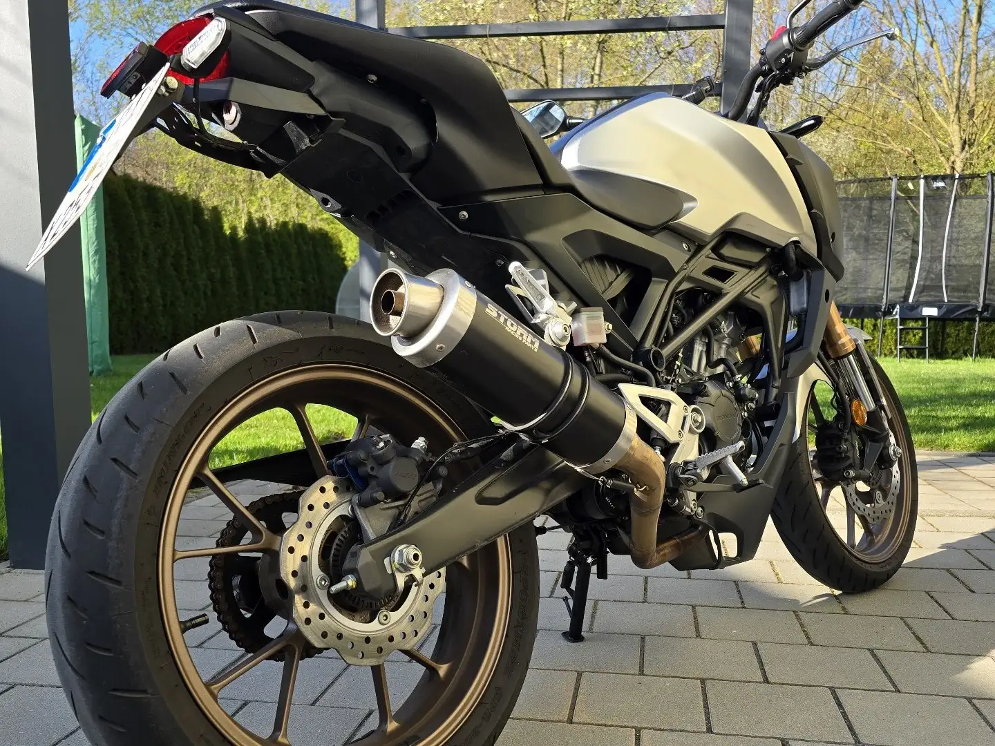 Honda CB 125 Silver - 1