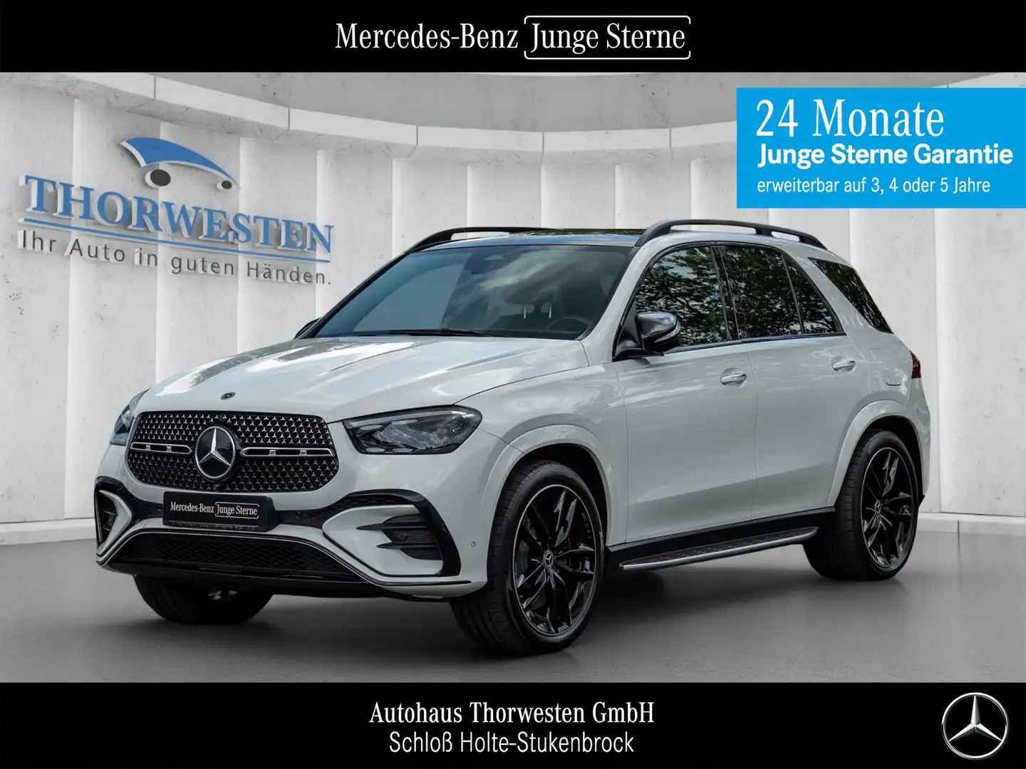 Mercedes-Benz GLE 350 GLE 350 de 4M AMG Line 22" PANORAMA AHK NIGHT Wit - 1