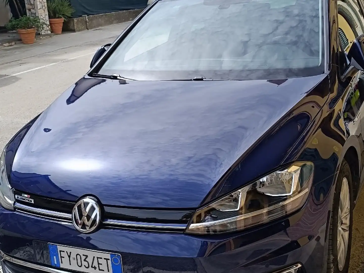 Volkswagen Golf 5p 1.5 tgi Executive 130cv dsg Bleu - 1