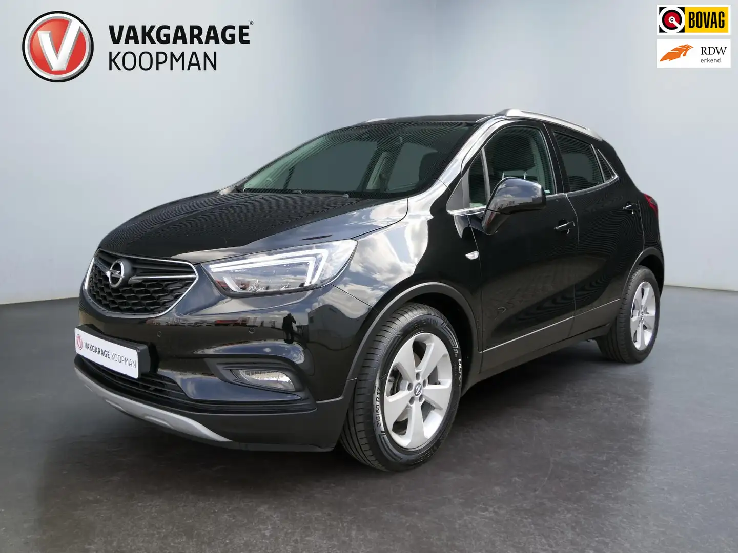 Opel Mokka X 1.4 Turbo Innovation Camera/Leer/Schuifdak/Navi/St Fekete - 1