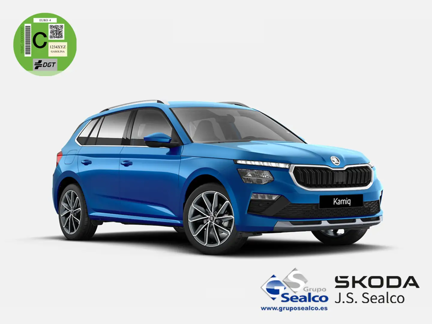 Skoda Kamiq 1.0 TSI Sport 85kW Bleu - 1