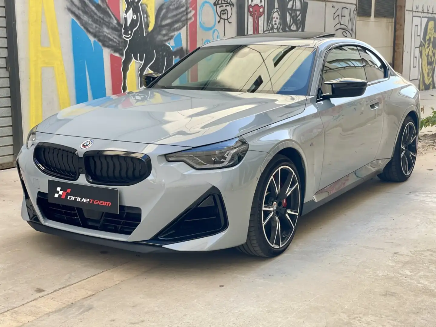 BMW 240 M240iA Coupé xDrive M Sport Pro Grau - 1