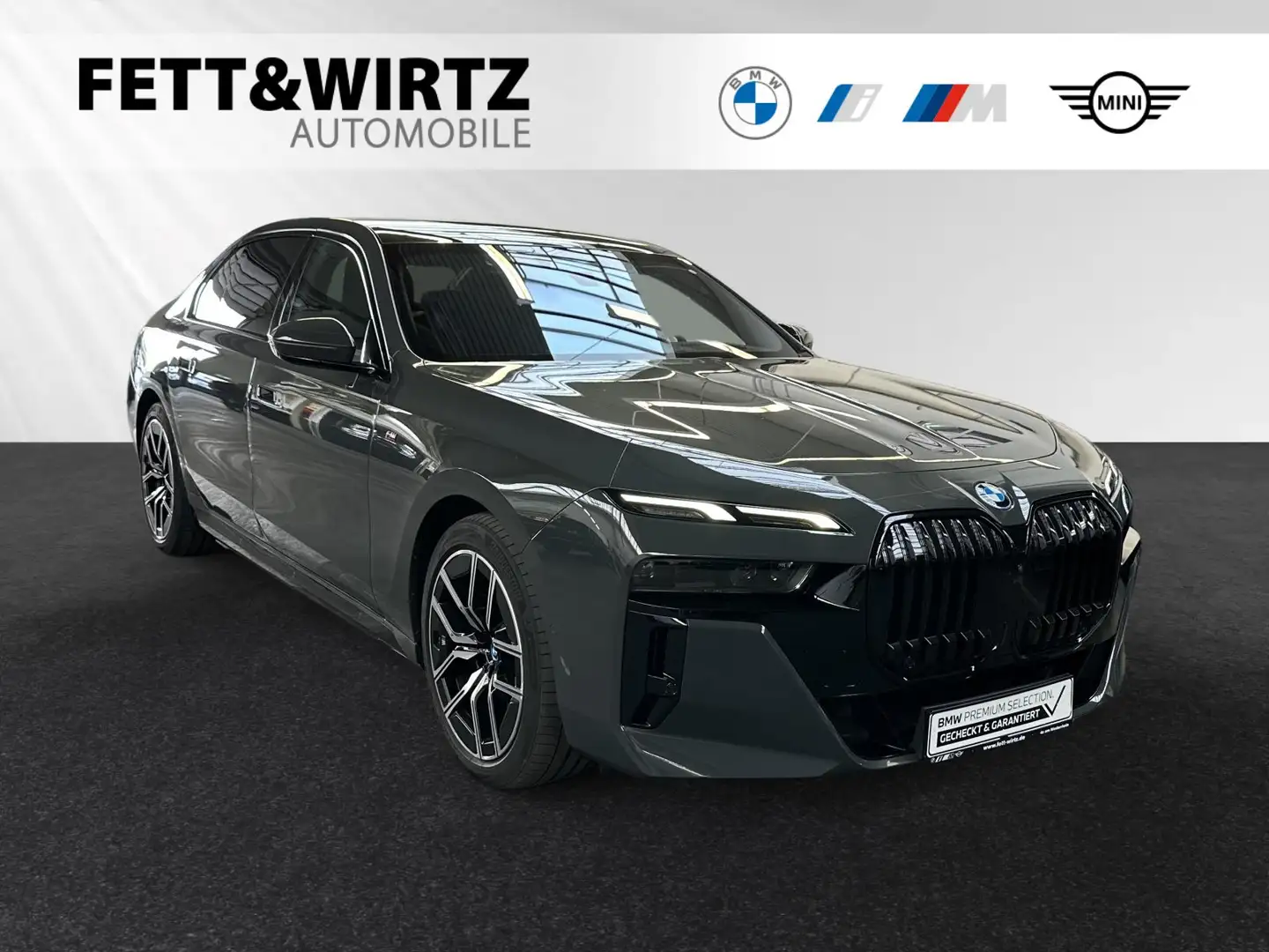 BMW i7 xDrive60 M Sport Pro|SkyLounge|AHK|Massage Gris - 1