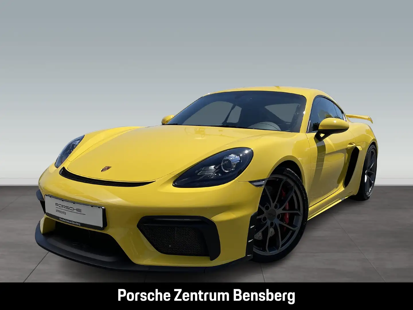Porsche Cayman 718 Cayman GT4 Gelb - 1
