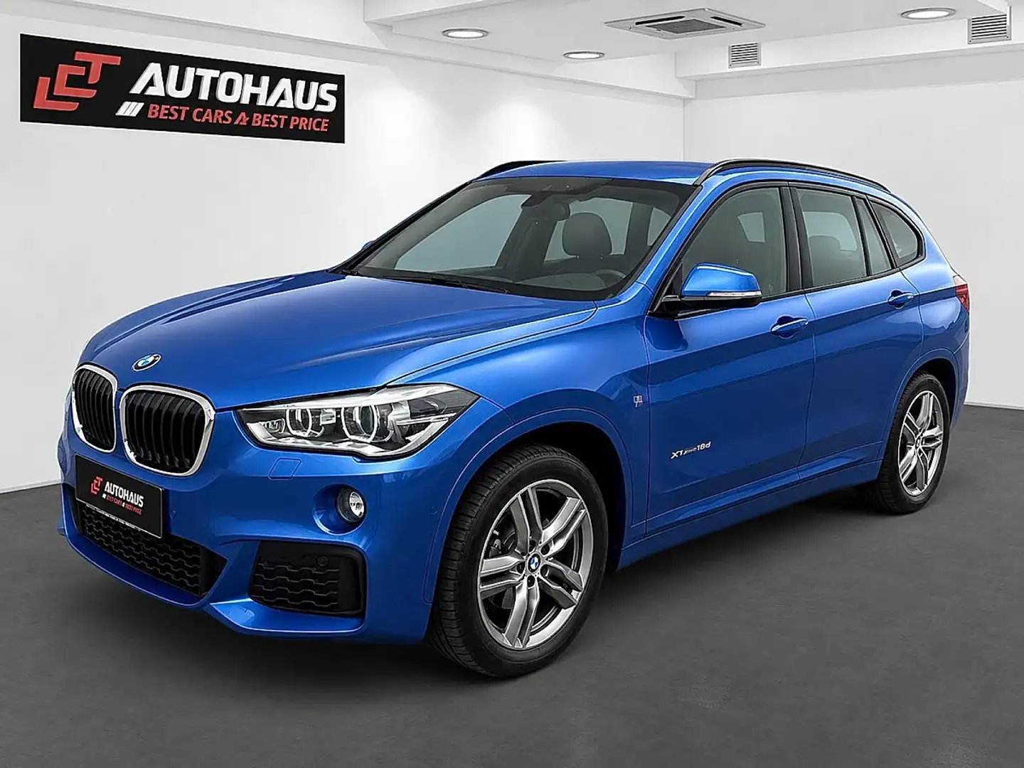 BMW X1 xDrive18d M Sport Aut. | M-PAKET | PICKERL BIS ... Blau - 1