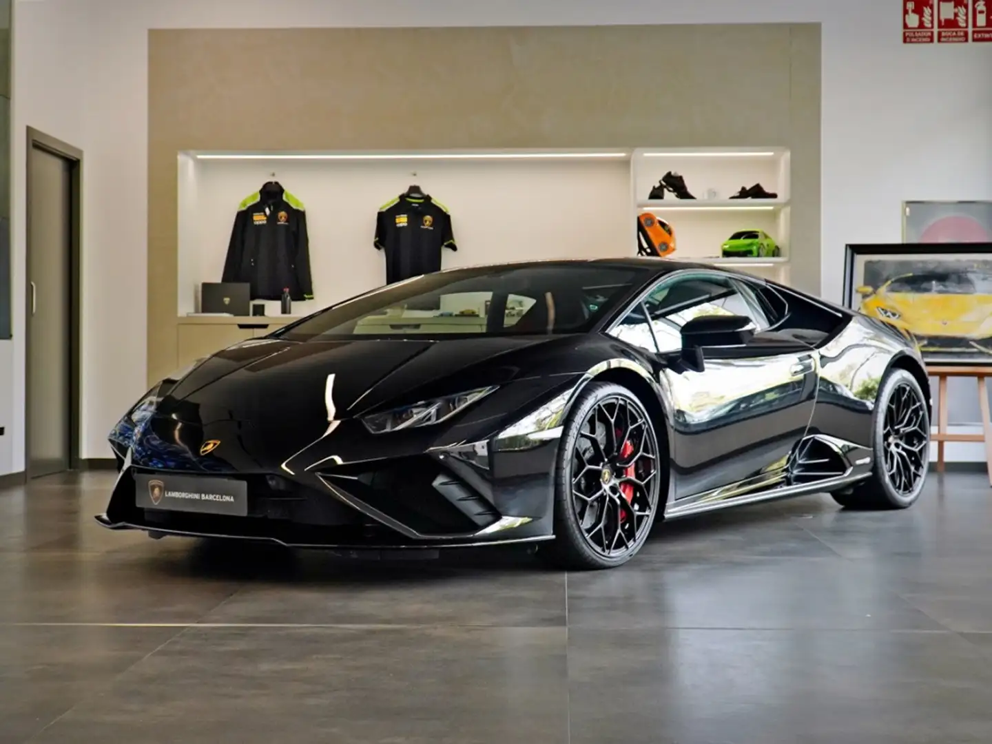Lamborghini Huracán EVO RWD Fekete - 1