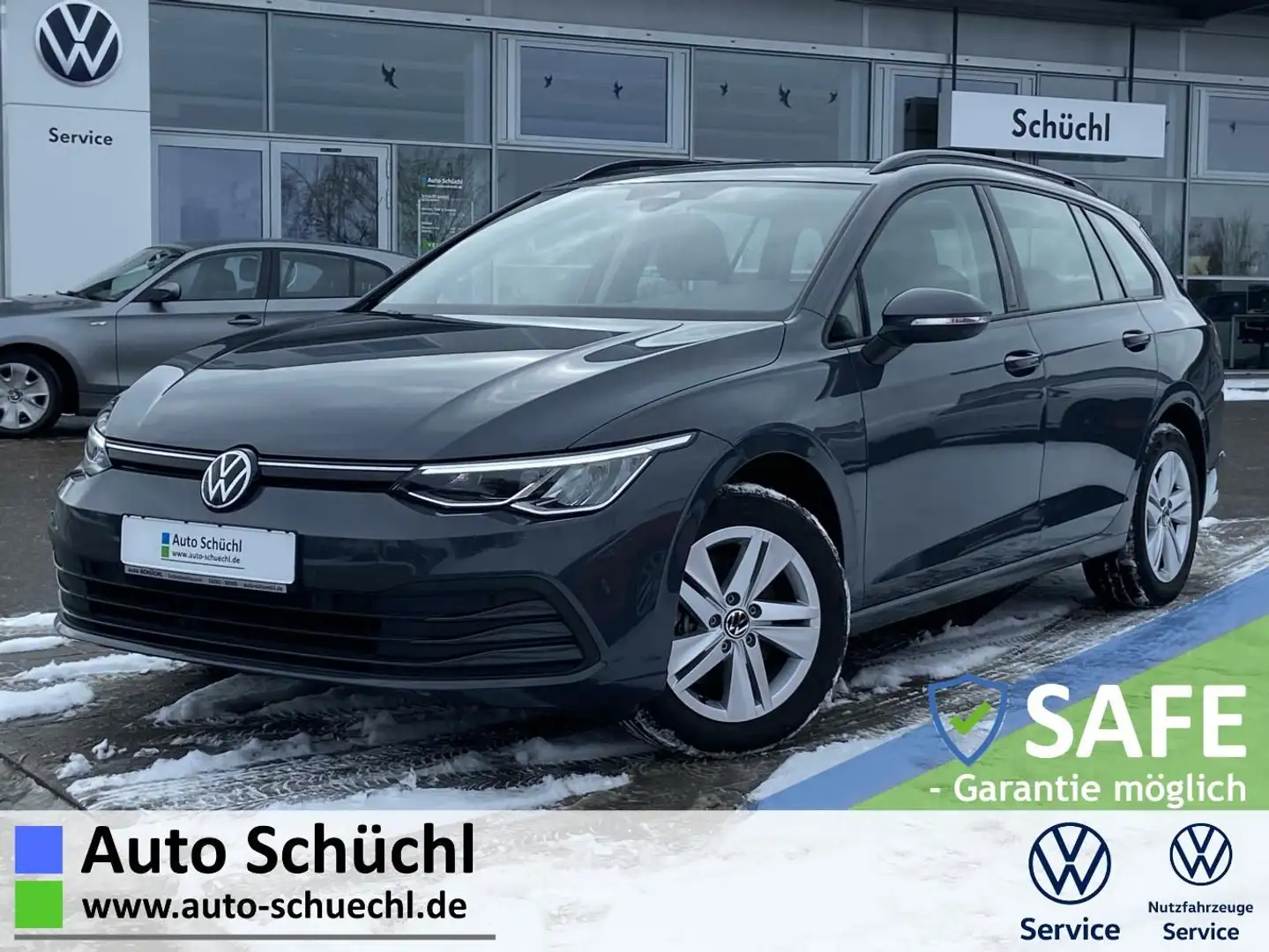 Volkswagen Golf Variant 2.0 TDI Life AHK+NAVI+LED+KAMERA+AP Grau - 1