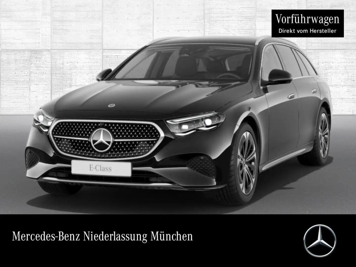 Mercedes-Benz E 300 e T Avantgarde Fahrass 360° Distr. HUD PTS Zwart - 1
