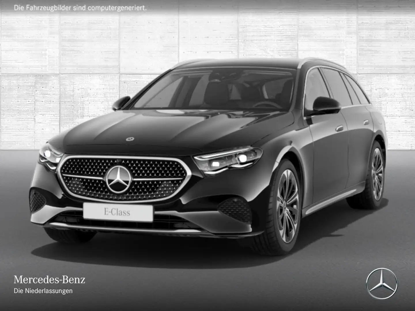Mercedes-Benz E 300 e T Avantgarde Fahrass 360° Distr. HUD PTS Zwart - 2