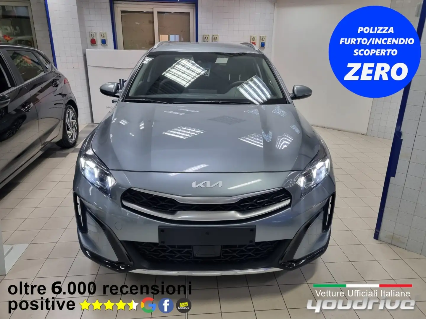 Kia XCeed 1.0 T-GDi + GPL 100 CV Urban Grigio - 1