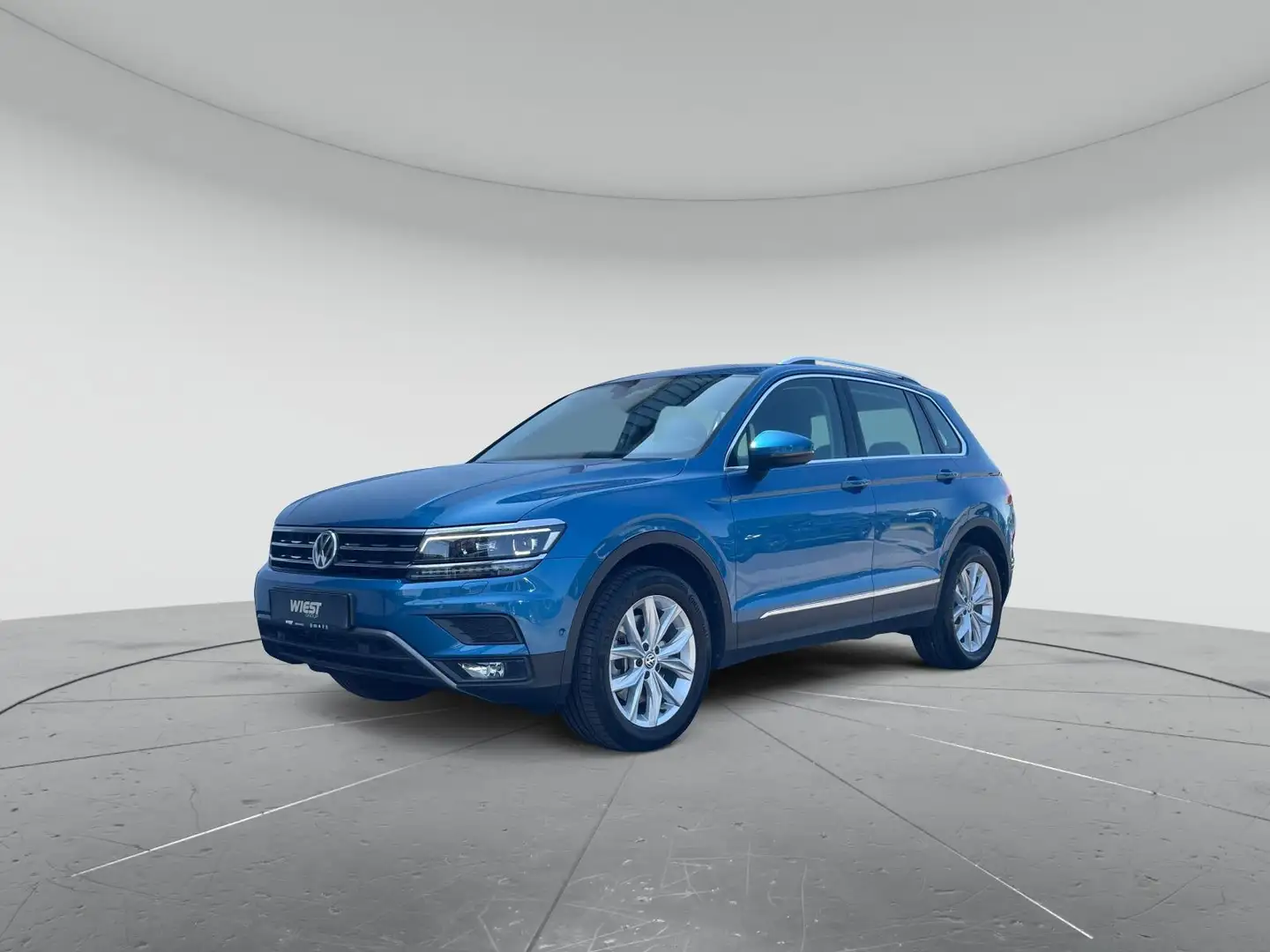 Volkswagen Tiguan 2.0 TSI 4MO Highline DSG RFK ACC AHK Clim Blau - 2