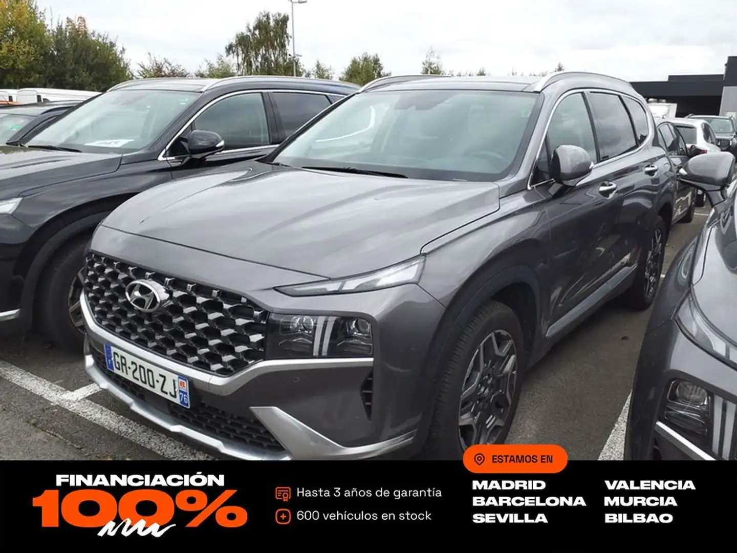 Hyundai SANTA FE 1.6 TGDi PHEV Style Auto 4x4 Gris - 1