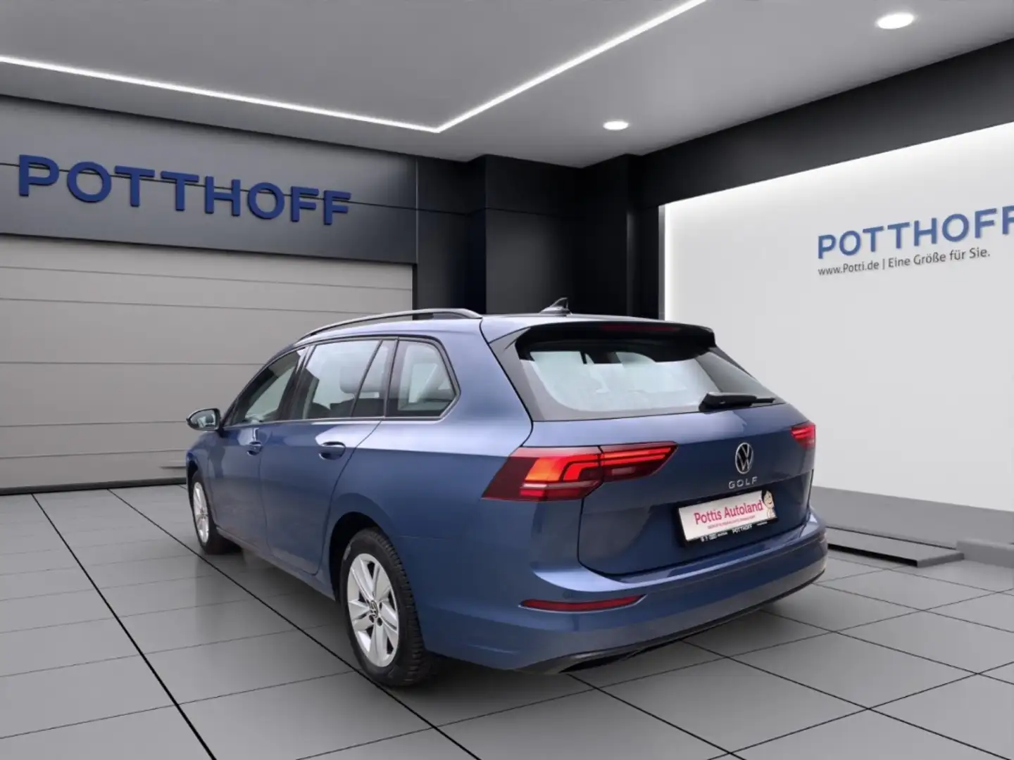 Volkswagen Golf Variant 1.5 TSI LIFE AHK NAVI PDC KLIMA Blau - 2