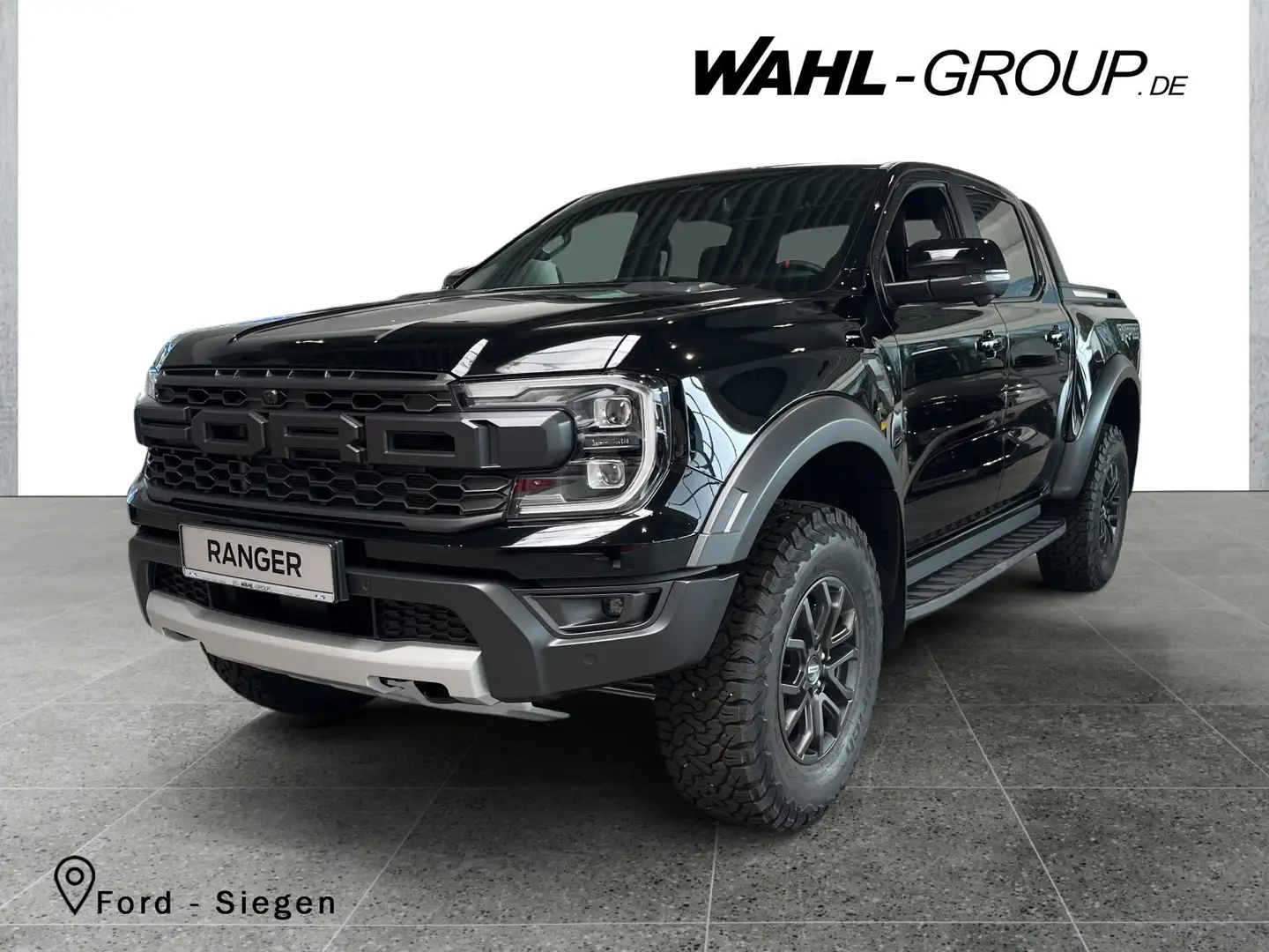 Ford Ranger Raptor e-4WD 2.0 EcoBlue Doppelkabine PDC AHK LED Schwarz - 1