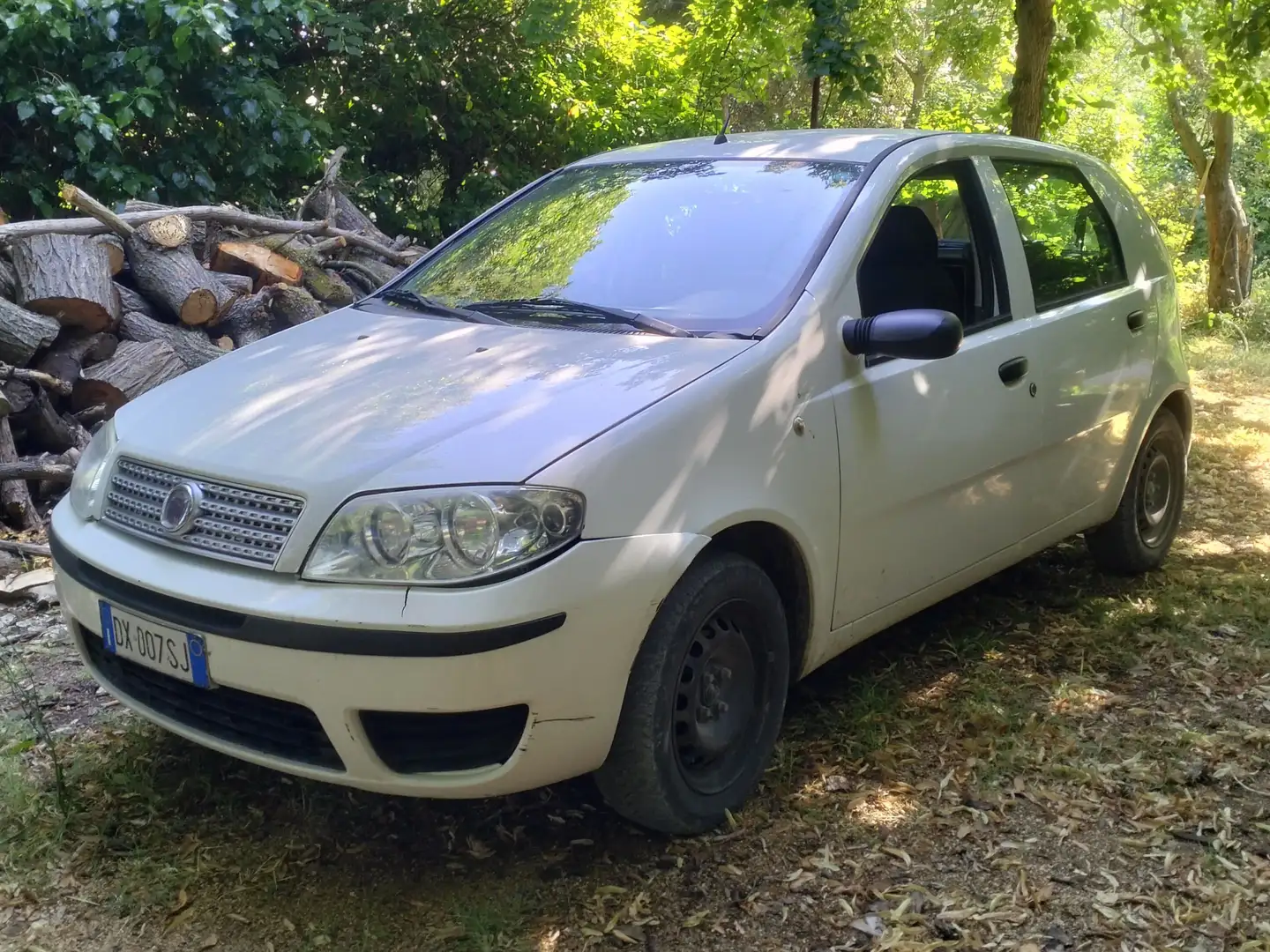 Fiat Punto Punto II 2003 5p 1.2 natural power Classic Blanc - 1
