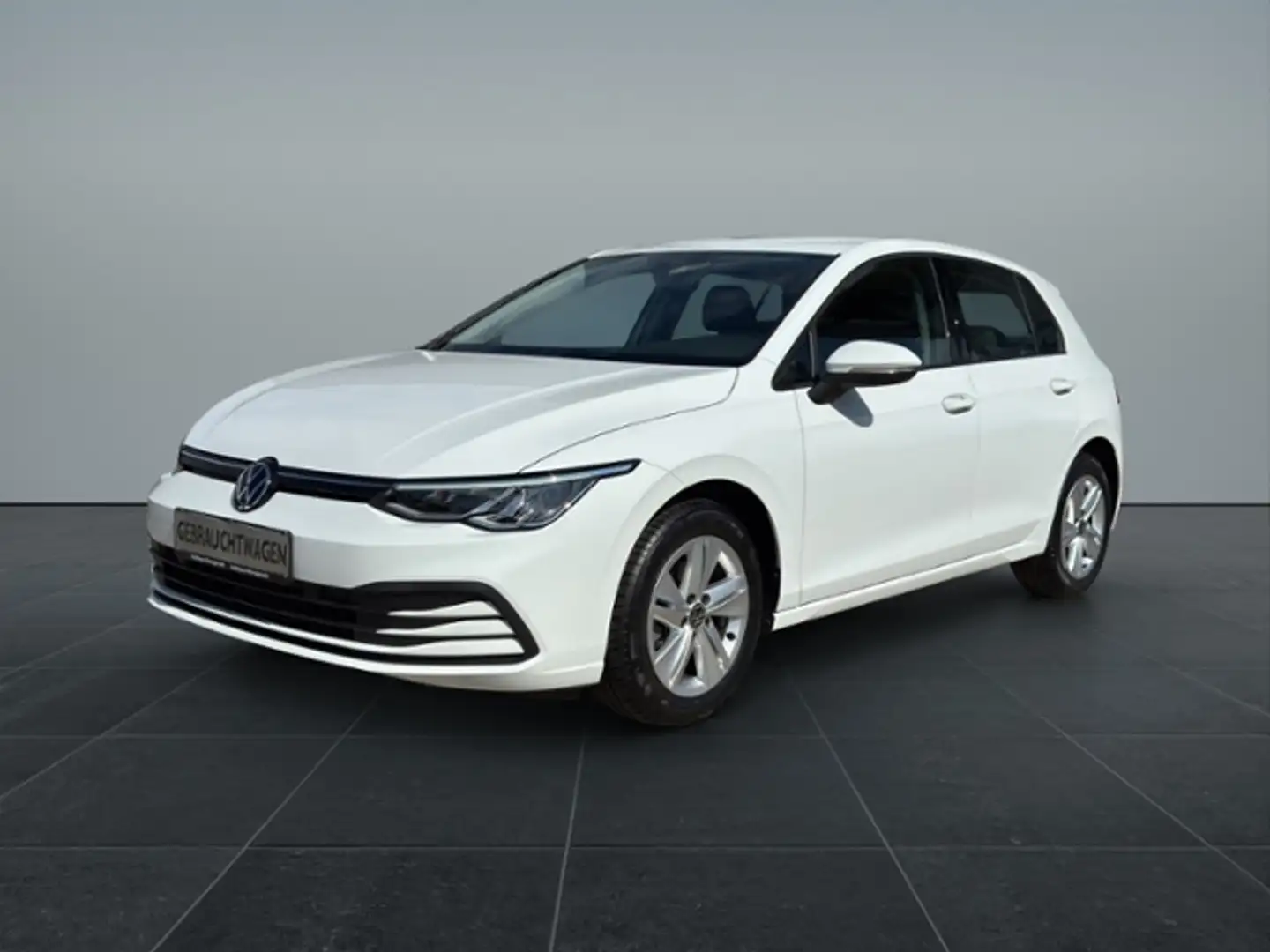 Volkswagen Golf VIII 2.0TDI DSG Life LED/Navi/ACC/App Weiß - 2