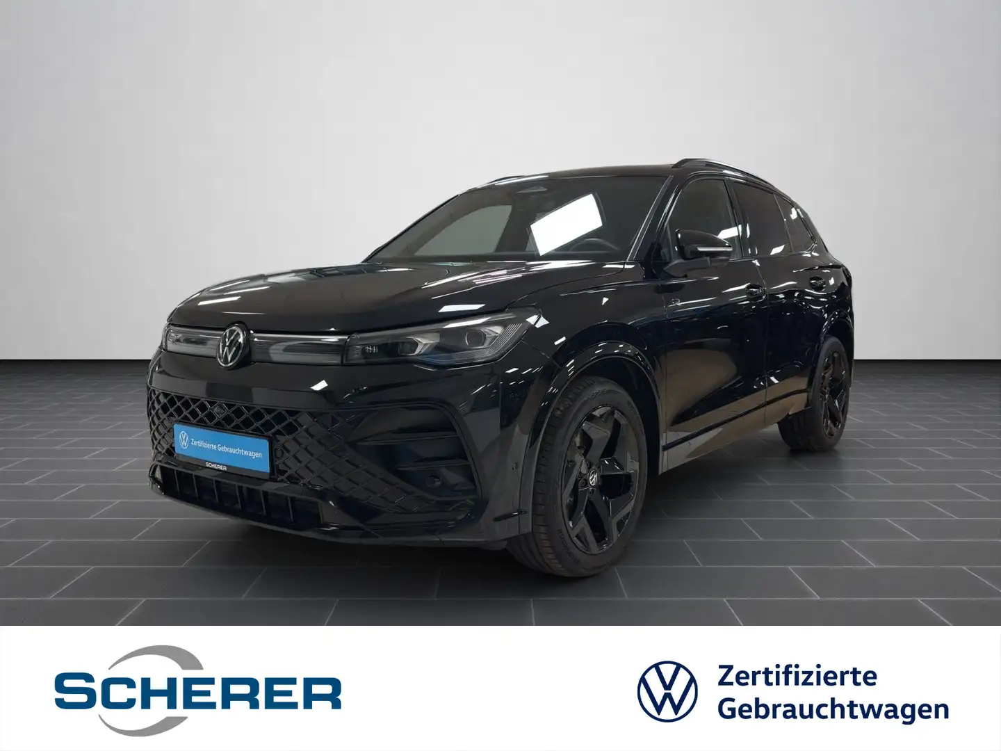 Volkswagen Tiguan 2.0 TDI R-Line DSG AHK MATRIX BlackStyle Schwarz - 1