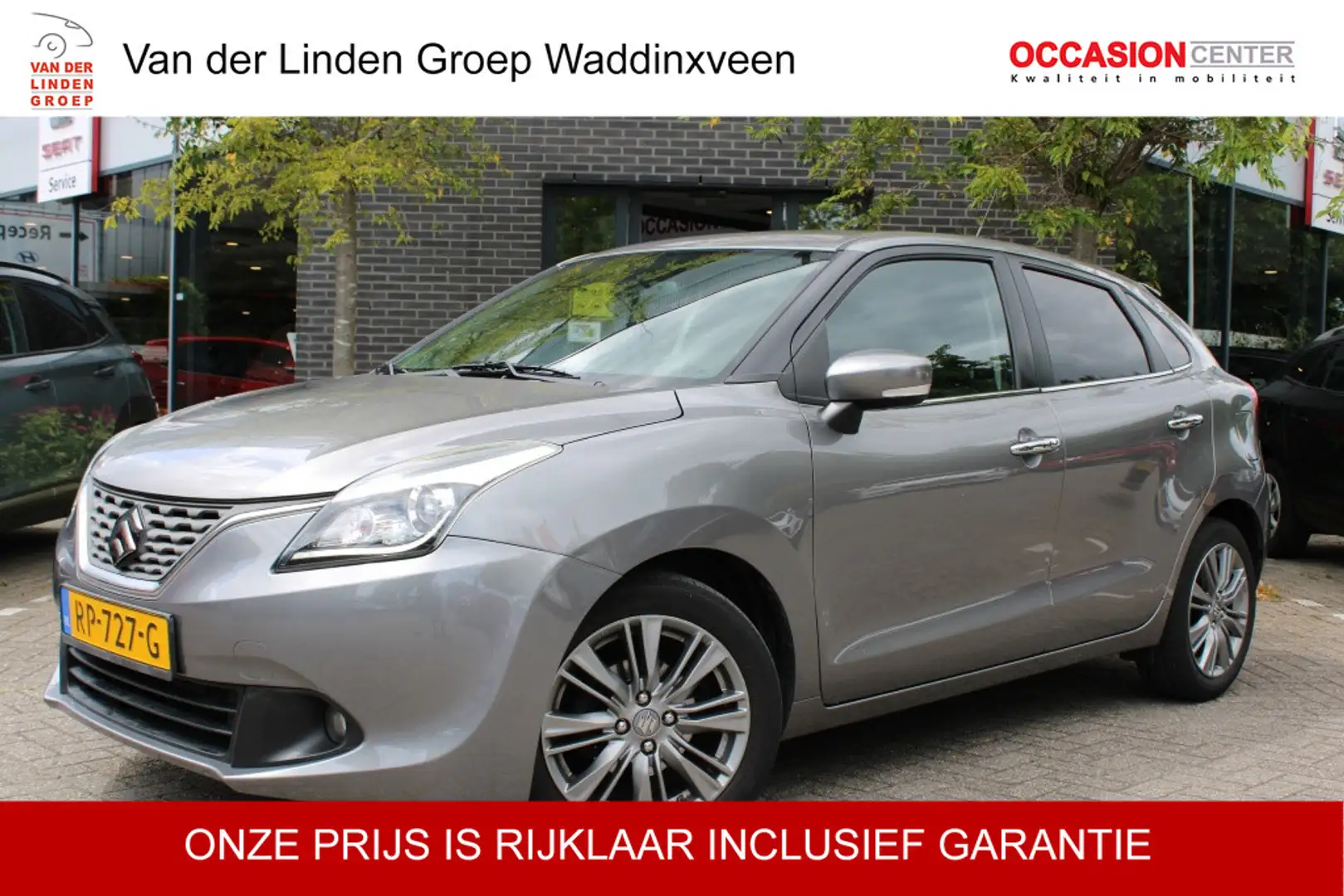 Suzuki Baleno 1.0 B.jet High Exec. Navi/Led/Cruise/Winter/Pdc/Ca Grijs - 1