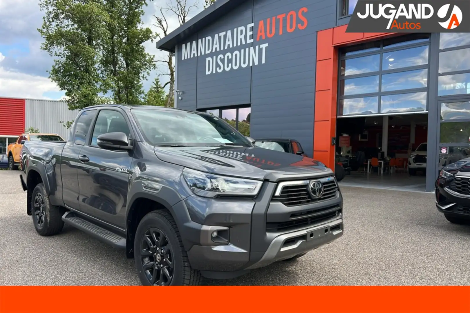 Toyota Hilux X-TRA D-4D 204 INVINCIBLE Szary - 1