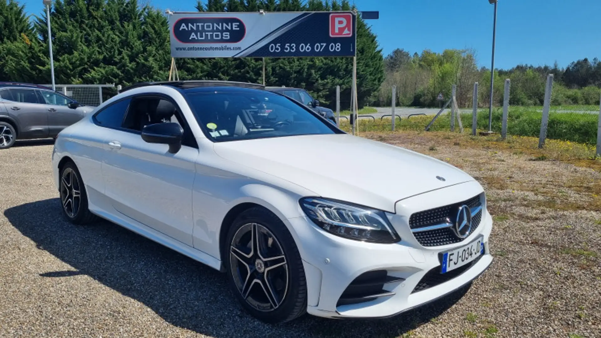 Mercedes-Benz C 220 220 D 194CH AMG LINE 9G-TRONIC 10CV Wit - 1