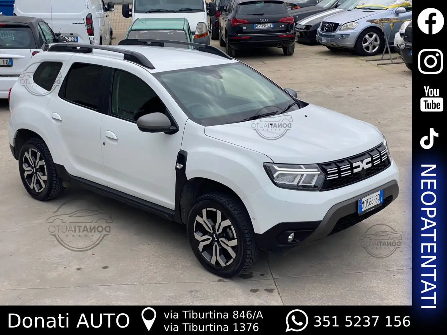 Dacia Duster Gpl 4x2 100cv Bianco - 1