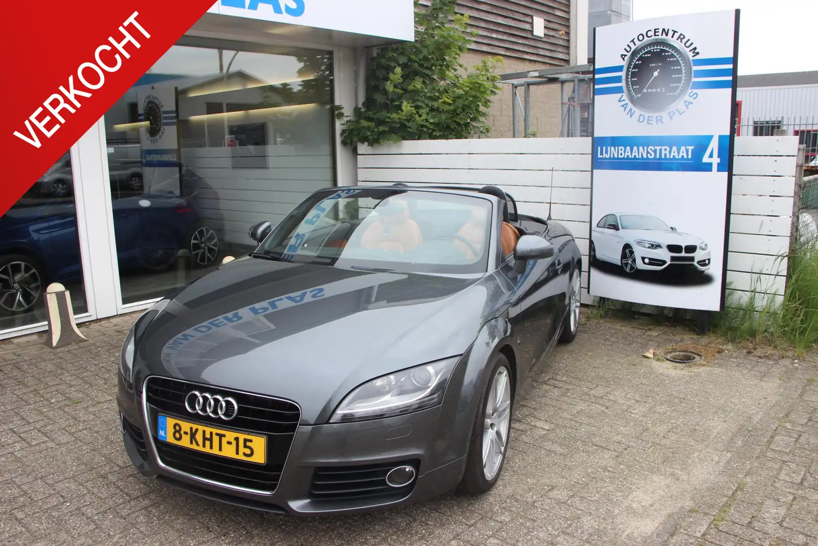 Audi TT Roadster 2.0 TFSI Pro Line S BASEBALL LEDER Gris - 1