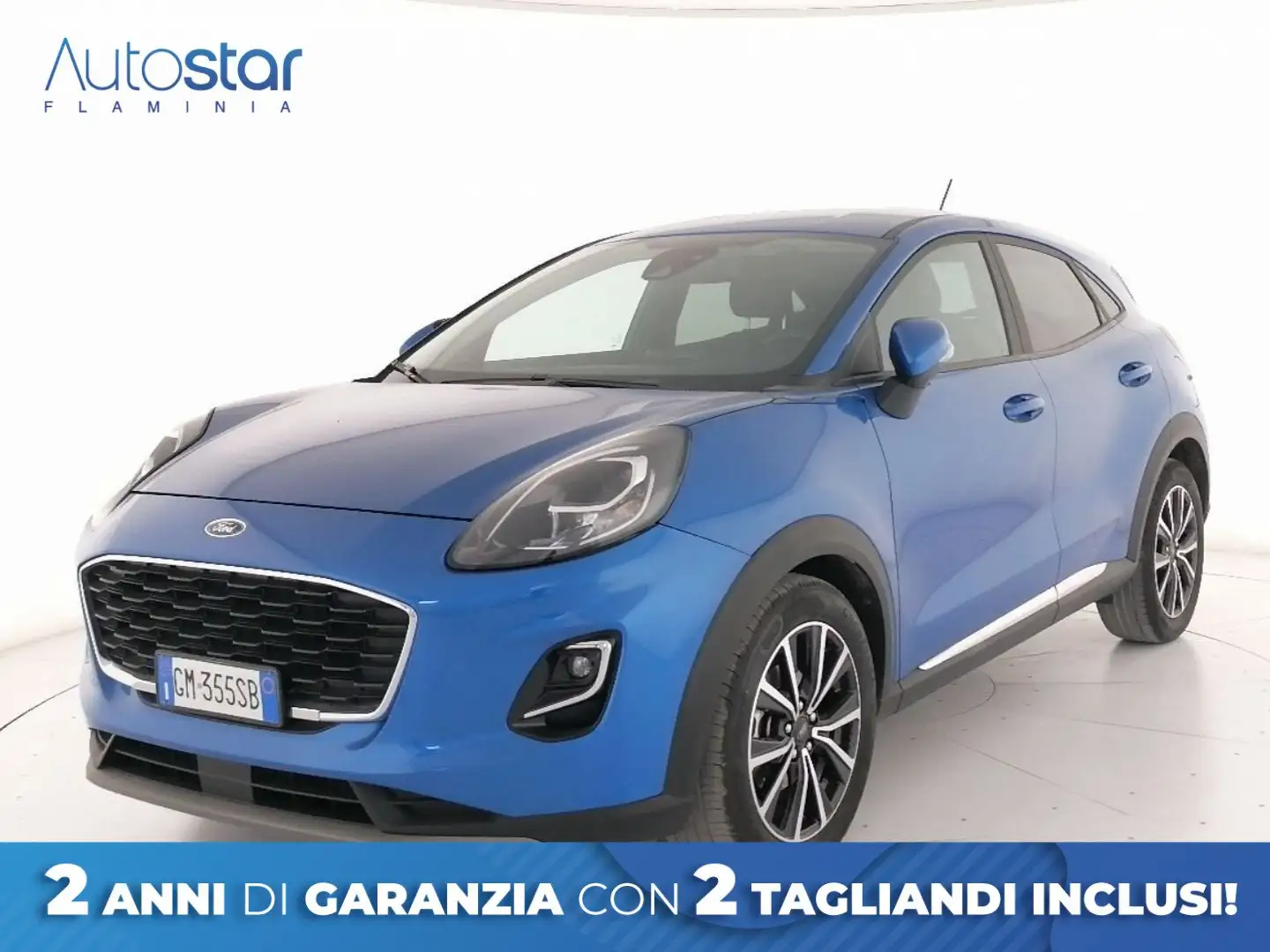 Ford Puma 1.0 ecoboost h Titanium Design s&s 125cv auto Blu/Azzurro - 1
