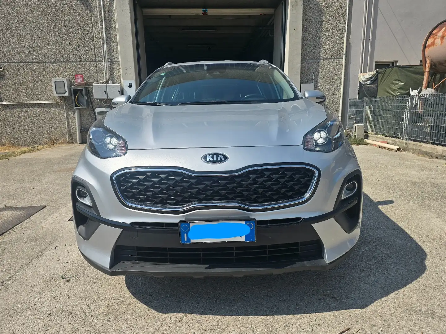 Kia Sportage Sportage IV 2021 1.6 crdi mhevBusiness2w 136cv dct Zilver - 2
