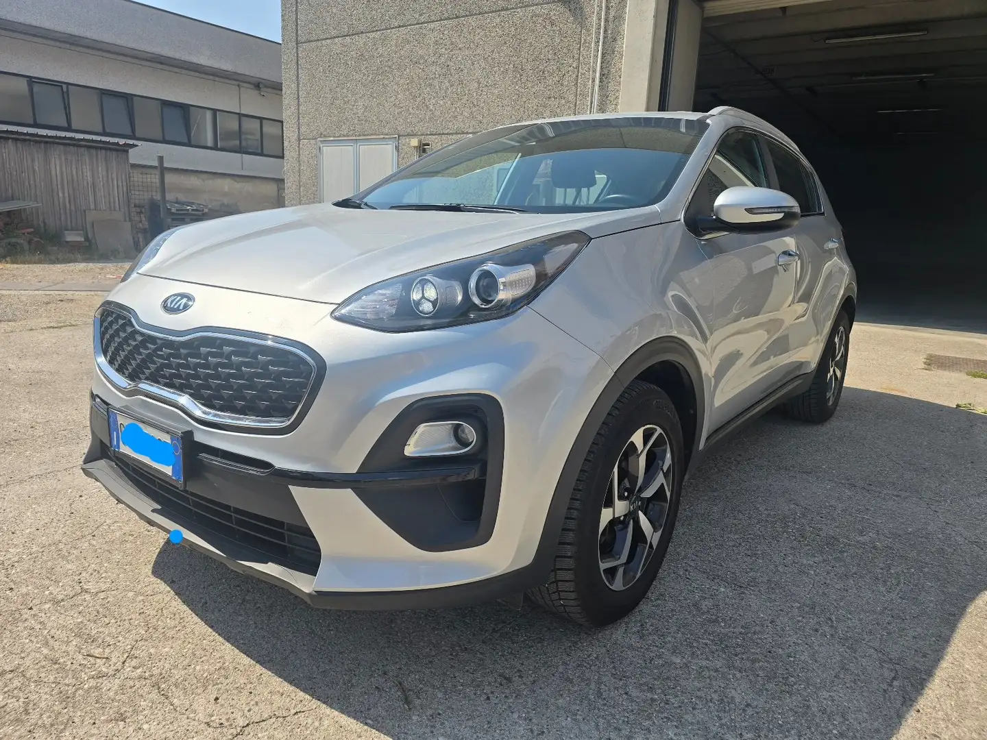 Kia Sportage Sportage IV 2021 1.6 crdi mhevBusiness2w 136cv dct Zilver - 1