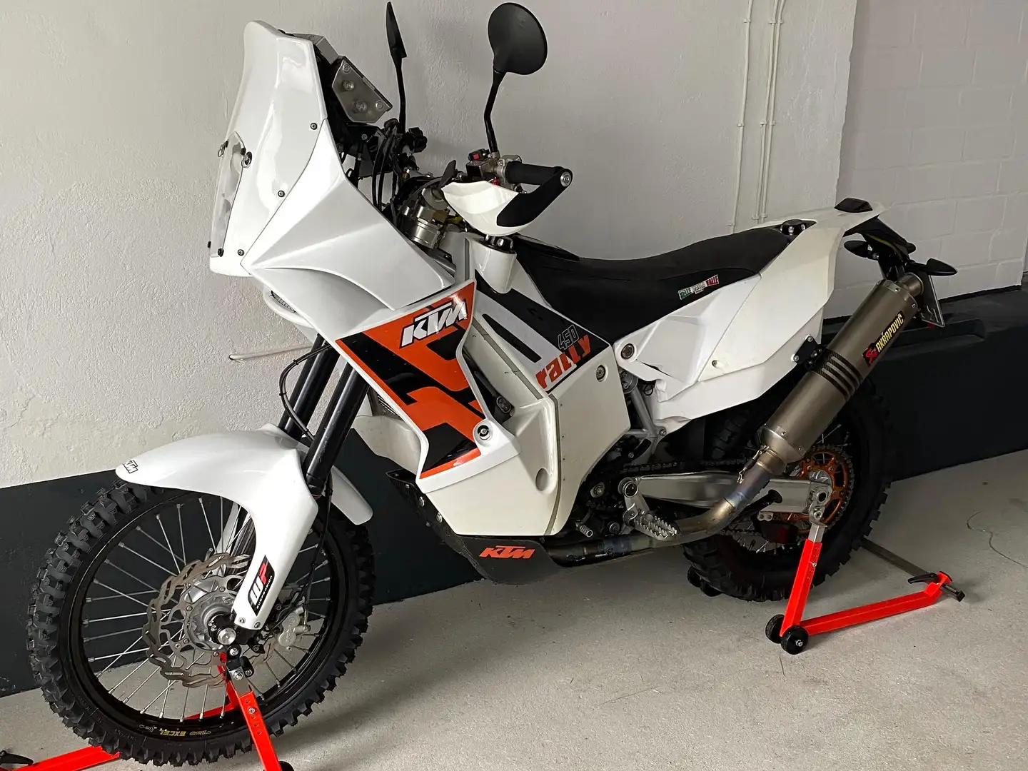 KTM 450 Rally Factory Replica 2014 Blanco - 2