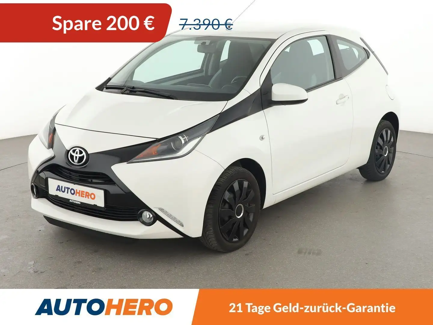 Toyota Aygo 1.0 X-Play Touch*KAMERA*KLIMA*LIMITER*USB* Weiß - 1