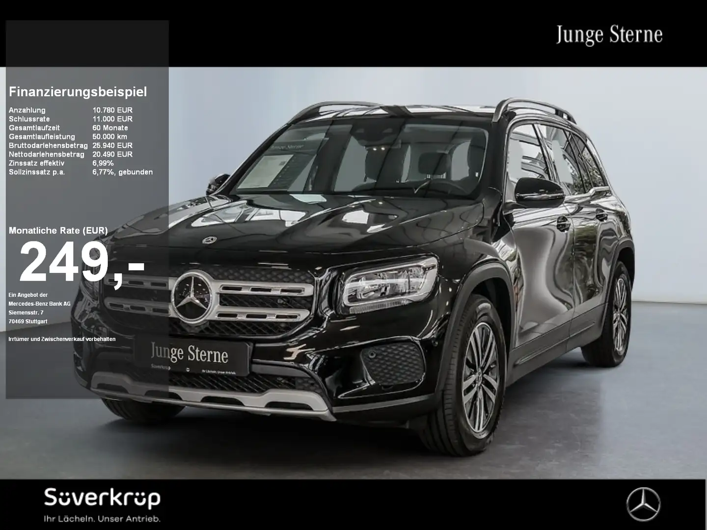 Mercedes-Benz GLB 200 d // DISTR KAMERA SPUR PDC SHZ Schwarz - 1